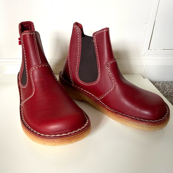 Duckfeet Shoes - RARE - Duckfeet Roskilde Granate Red size 37
